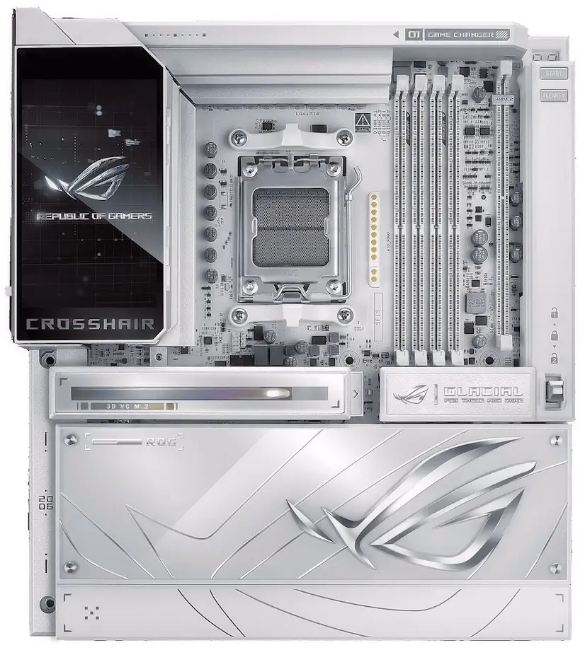 Getafe Gaming - Montaje Placa Base ASUS ROG CROSSHAIR X870E GLACIAL Getafe