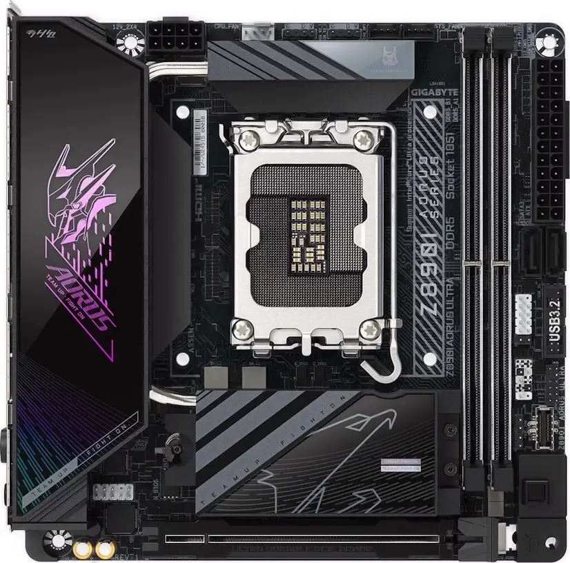 Montaje Placa Base Gigabyte Z890I AORUS ULTRA Gaming PC Getafe
