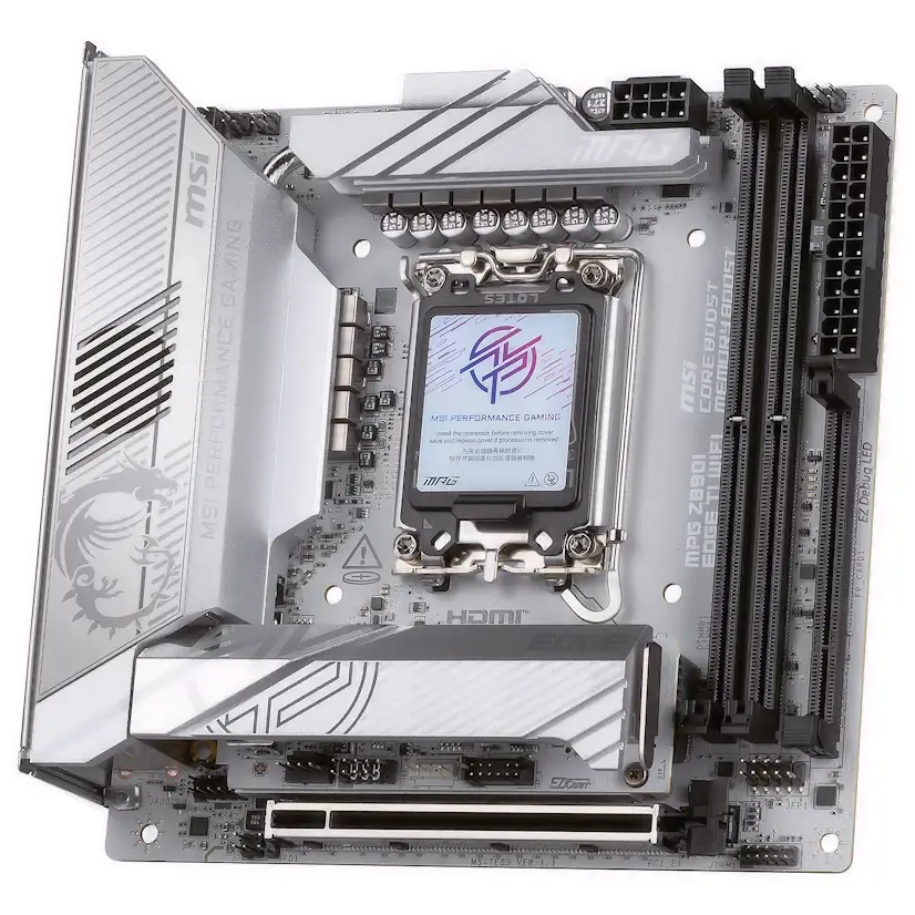 Montaje Placa Base MSI MPG Z890I EDGE TI WIFI Gaming PC Getafe